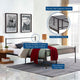 Alina Platform Queen Bed Frame by Modway| Brown