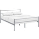 Alina Platform Queen Bed Frame by Modway| Gray