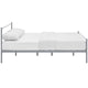Alina Platform Queen Bed Frame by Modway| Gray