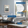 Alina Platform Queen Bed Frame by Modway| White