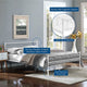 Alina Platform Queen Bed Frame by Modway| White