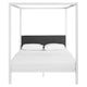 Raina Canopy Queen Bed Frame by Modway| Gray