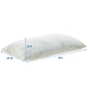 Relax Size King Pillow by Modway| White