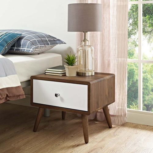 Transmit Nightstand by Modway| White