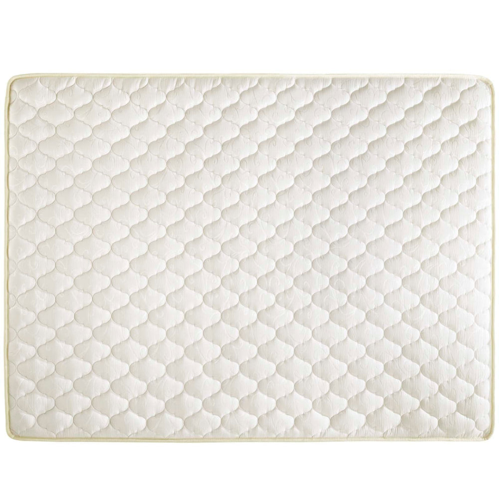 Emma 6’ Full Mattress In White - No Shipping Charges MDY-MOD-5733-WHI