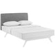 Tracy King Bed by Modway| Gray