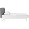 Tracy King Bed by Modway| Gray