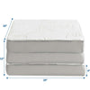 Snug Tri-Fold Mattress, White  - No Shipping Charges