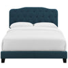 Amelia Upholstered Fabric Queen Bed by Modway| Blue