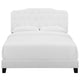 Amelia Upholstered Fabric Queen Bed by Modway| White