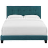 Amira Performance Velvet Full Bed by Modway| Blue