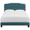 Amelia Performance Velvet Full Bed by Modway| Blue