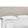 Taylor Full / Queen Upholstered Linen Fabric Headboard - No Shipping Charges