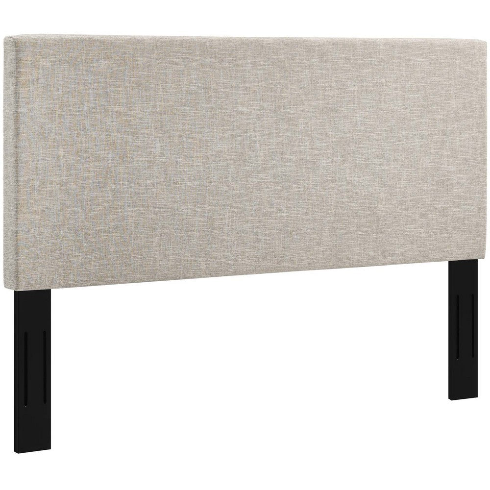 Taylor King and California King Upholstered Linen Fabric Headboard - No Shipping Charges