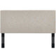 Modway Claire Linen Fabric Upholstered King and California King Headboard in Beige