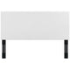 Modway Claire Linen Fabric Upholstered King and California King Headboard in White MDY-MOD-5883-WHI