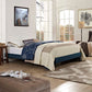 Loryn Queen Bed Frame with Round Splayed Legs - No Shipping Charges