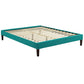 Tessie Full Fabric Bed Frame with Squared Tapered Legs  - No Shipping Charges