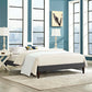 Tessie Queen Bed Frame with Squared Tapered Legs - No Shipping Charges