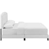 Amelia Full Faux Leather Bed - No Shipping Charges MDY-MOD-5991-WHI