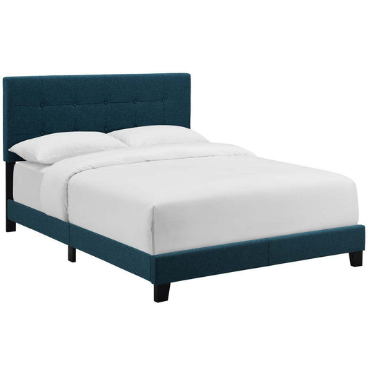 Amira Twin Upholstered Fabric Bed  - No Shipping Charges