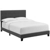 Amira King Upholstered Fabric Bed  - No Shipping Charges