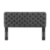 Lizzy Tufted Full/Queen Performance Velvet Headboard - No Shipping Charges