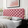 Lizzy Tufted Full/Queen Performance Velvet Headboard  - No Shipping Charges