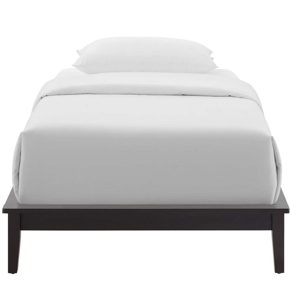 Lodge Wood Twin Platform Bed Frame by Modway| Brown