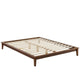 Lodge Wood Queen Platform Bed Frame by Modway| Brown