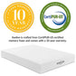 Aveline 10" California King Gel Memory Foam Mattress  - No Shipping Charges