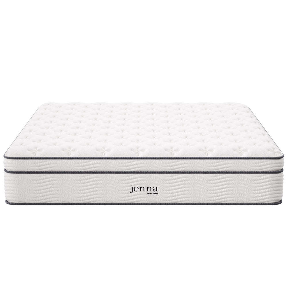 Jenna 14’’ Innerspring and Foam King Mattress by Modway
