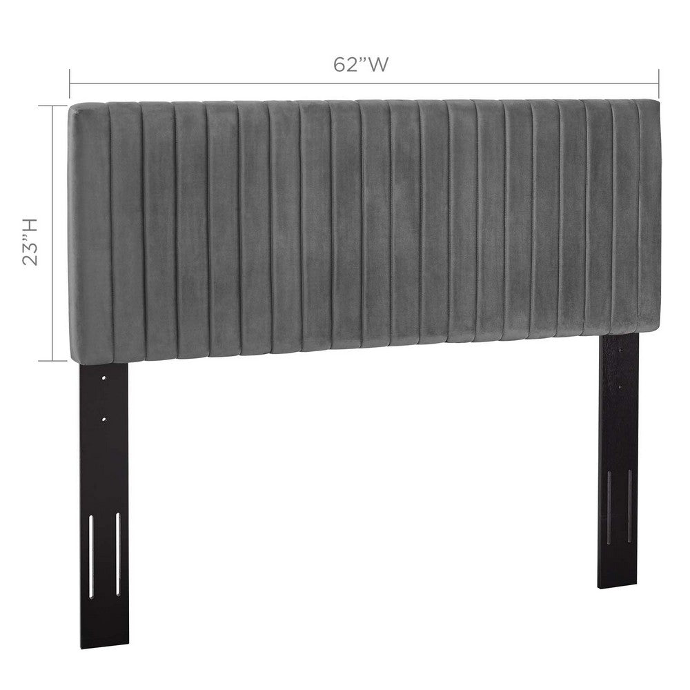 Keira Full/Queen Performance Velvet Headboard - No Shipping Charges