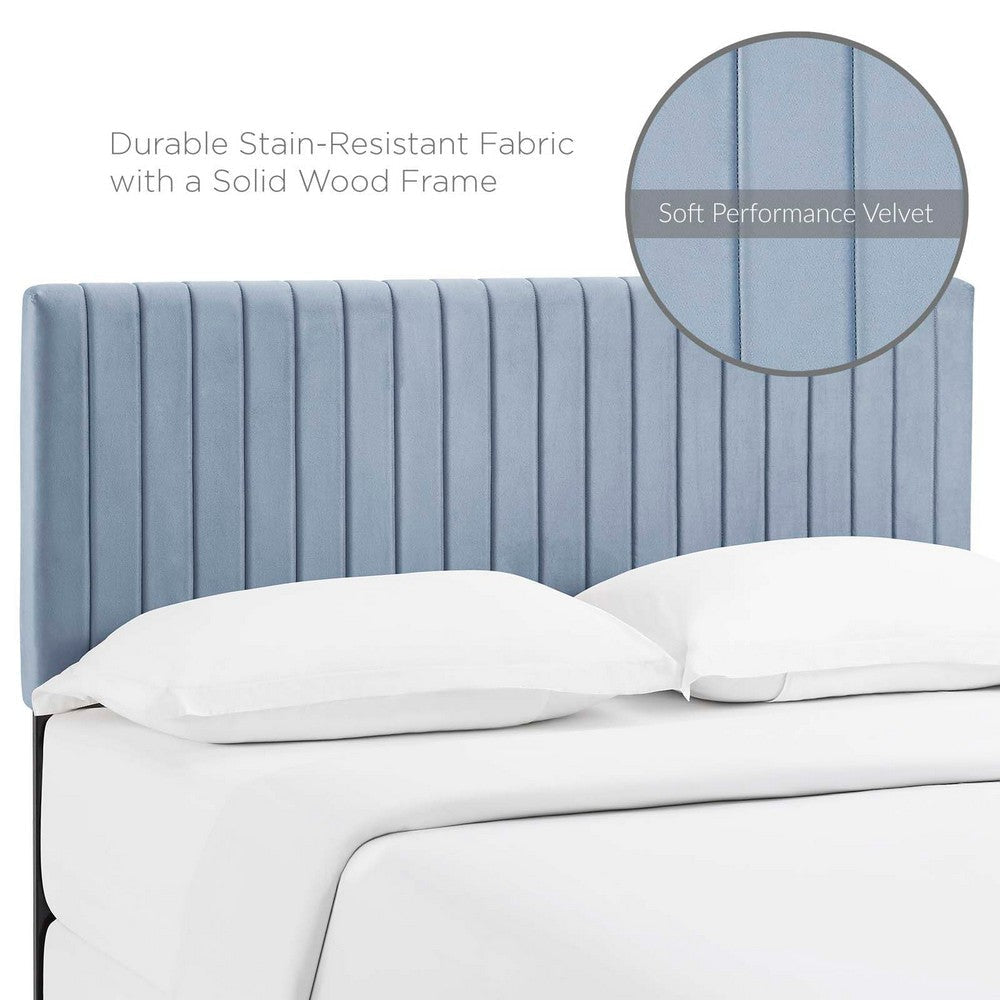 Keira Full/Queen Performance Velvet Headboard by Modway MDY-MOD-6095-LBU