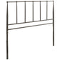 Kiana Queen Metal Stainless Steel Headboard - No Shipping Charges