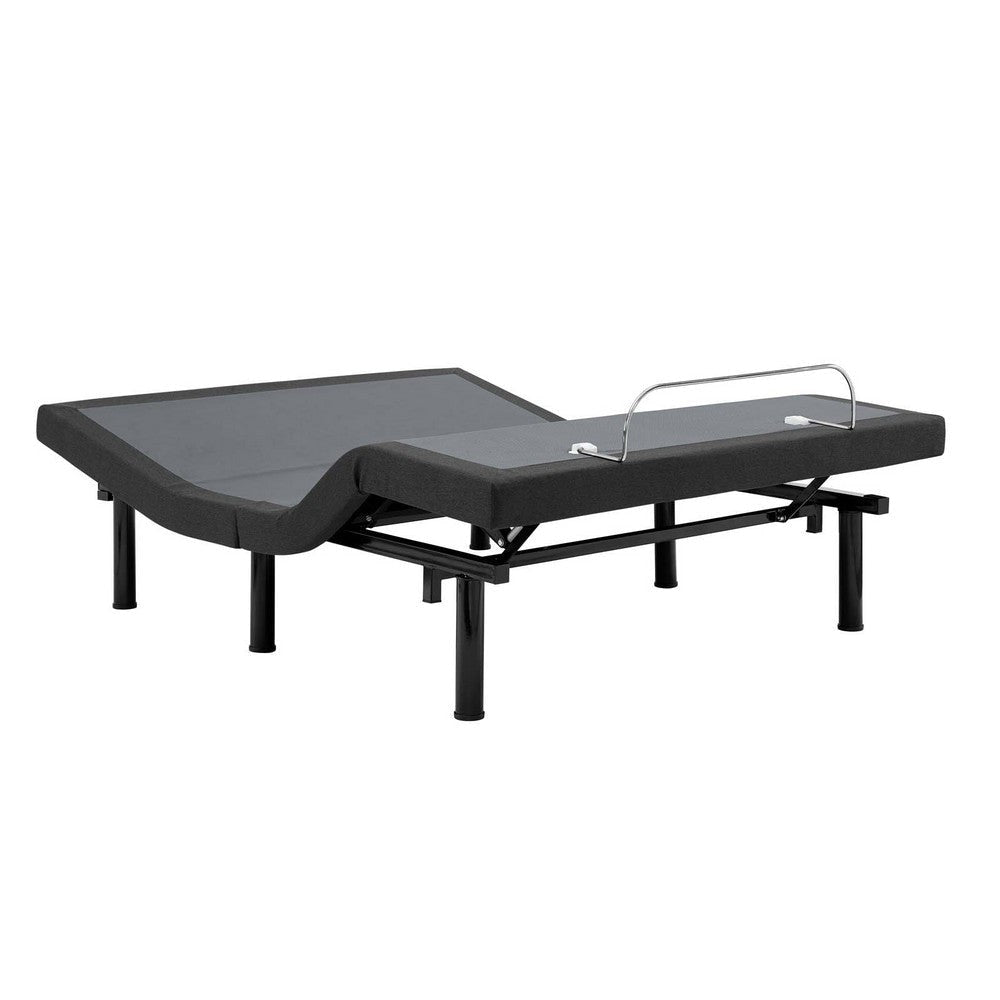 Modway Transform Split Queen Adjustable Bed Frame Base with Independently Operating Wireless Remote MDY-MOD-6108-GRY