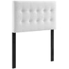 Emily Twin Biscuit Tufted Performance Velvet Headboard - No Shipping Charges