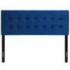 Emily Full Biscuit Tufted Performance Velvet Headboard - No Shipping Charges MDY-MOD-6115-NAV