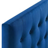 Emily Full Biscuit Tufted Performance Velvet Headboard  - No Shipping Charges