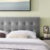 Emily King Biscuit Tufted Performance Velvet Headboard - No Shipping Charges