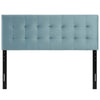 Lily Biscuit Tufted Full Performance Velvet Headboard  - No Shipping Charges