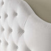 Sovereign King Diamond Tufted Performance Velvet Headboard  - No Shipping Charges