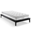 Jenna 8" Innerspring and Foam King Mattress by Modway| White
