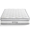 Jenna 8" Innerspring and Foam King Mattress by Modway| White