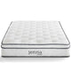 Jenna 8" Innerspring and Foam King Mattress by Modway| White