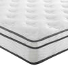 Jenna 8" Innerspring and Foam King Mattress by Modway| White