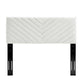 Alyson Angular Channel Tufted Performance Velvet King / California King Headboard - No Shipping Charges