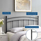 Abigail Twin Metal Headboard - No Shipping Charges