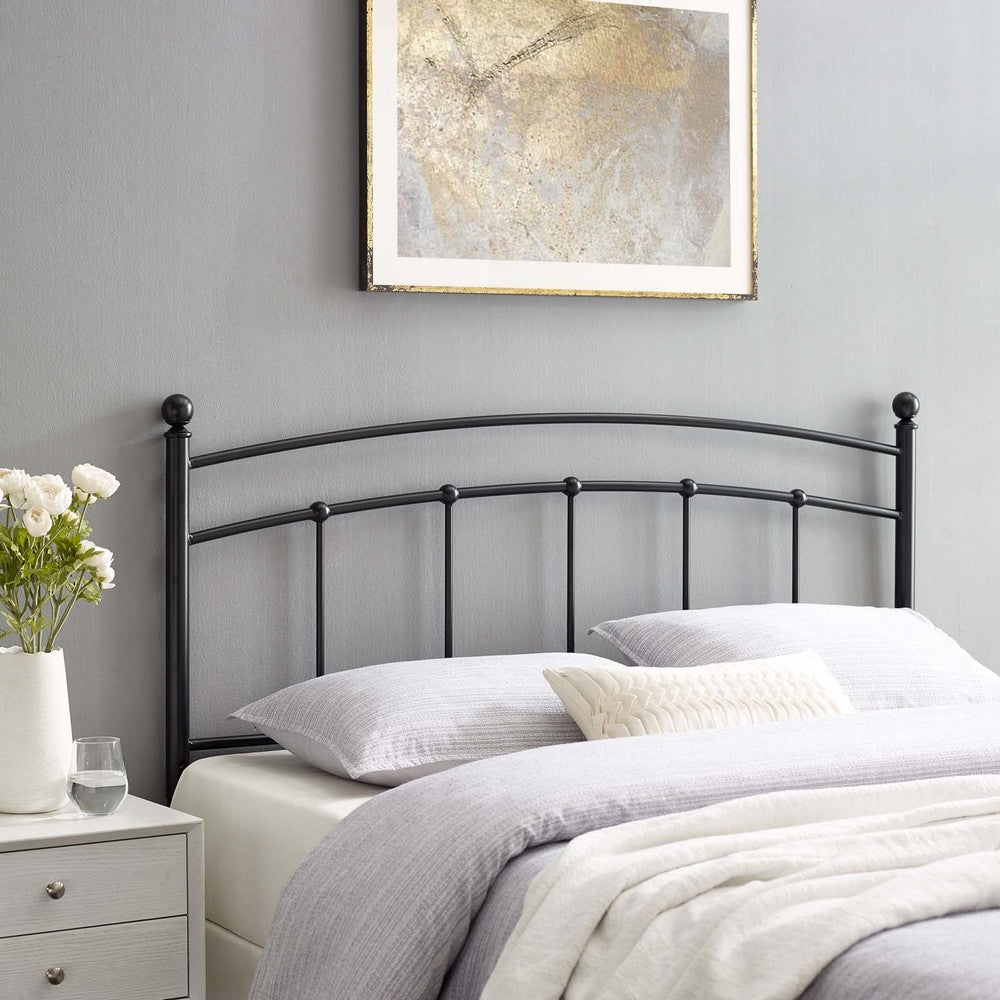 Abigail King Metal Headboard - No Shipping Charges