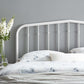 Lennon King Metal Headboard  - No Shipping Charges